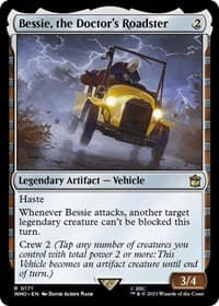 Bessie, the Doctor's Roadster - Universes Beyond: Doctor Who - Magic: The Gathering card