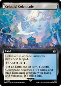 Celestial Colonnade (Extended Art) - Universes Beyond: Doctor Who - Magic: The Gathering card