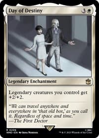 Day of Destiny - Universes Beyond: Doctor Who - Magic: The Gathering card