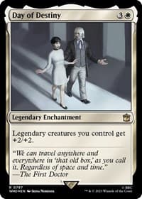 Day of Destiny (Surge Foil) - Universes Beyond: Doctor Who - Magic: The Gathering card