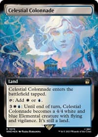 Celestial Colonnade (Extended Art) (Surge Foil) - Universes Beyond: Doctor Who - Magic: The Gathering card