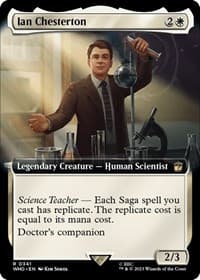 Ian Chesterton (Extended Art) - Universes Beyond: Doctor Who - Magic: The Gathering card