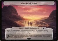 The Cheetah Planet - Planechase: Universes Beyond: Doctor Who - Magic: The Gathering card