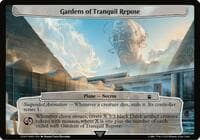 Gardens of Tranquil Repose - Planechase: Universes Beyond: Doctor Who - Magic: The Gathering card