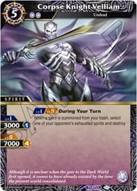 Corpse Knight Velliam (Tournament Pack Vol. 3) - Launch & Event Promos - Battle Spirits Saga card