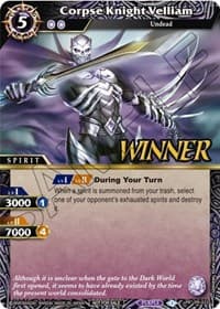 Corpse Knight Velliam (Tournament Pack Vol. 3 -Winner-) - Launch & Event Promos - Battle Spirits Saga card