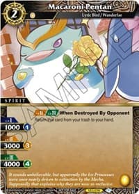 Macaroni Pentan (Tournament Pack Vol. 3) - Launch & Event Promos - Battle Spirits Saga card