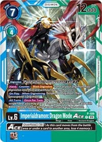 Imperialdramon: Dragon Mode ACE - P-109 (NYCC 2023 Demo Deck) - Digimon Demo Deck Exclusive Cards - Digimon Card Game card