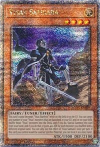 Visas Samsara (Quarter Century Secret Rare) - Age of Overlord - YuGiOh card