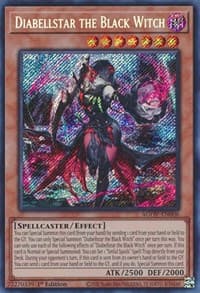 Diabellstar the Black Witch - Age of Overlord - YuGiOh card