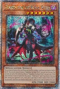 Diabellstar the Black Witch (Quarter Century Secret Rare) - Age of Overlord - YuGiOh card