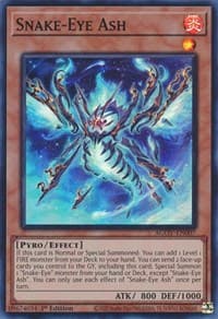 Snake-Eye Ash - Age of Overlord - YuGiOh card