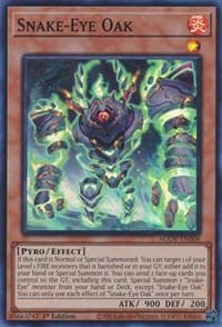 Snake-Eye Oak - Age of Overlord - YuGiOh card