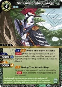 Air Commodore Gragn (Tournament Pack Vol. 3) - Launch & Event Promos - Battle Spirits Saga card