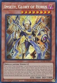 Imsety, Glory of Horus - Age of Overlord - YuGiOh card