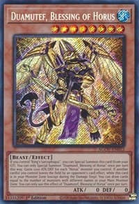 Duamutef, Blessing of Horus - Age of Overlord - YuGiOh card