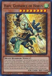 Hapi, Guidance of Horus - Age of Overlord - YuGiOh card