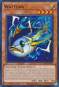 Wattuna - Age of Overlord - YuGiOh card