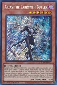 Arias the Labrynth Butler - Age of Overlord - YuGiOh card
