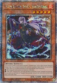 Vanquish Soul Jiaolong (Quarter Century Secret Rare) - Age of Overlord - YuGiOh card