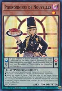 Poissonniere de Nouvelles - Age of Overlord - YuGiOh card