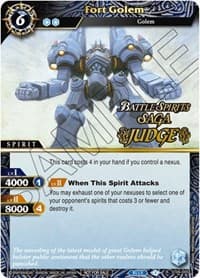 Fort Golem (Judge Pack Vol. 3) - Launch & Event Promos - Battle Spirits Saga card