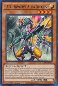I.A.S. -Invasive Alien Species- - Age of Overlord - YuGiOh card