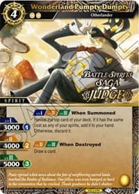 Wonderland Pumpty Dumpty (Judge Pack Vol. 3) - Launch & Event Promos - Battle Spirits Saga card
