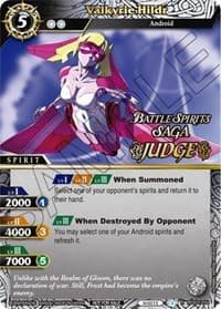 Valkyrie Hildr (Judge Pack Vol. 3) - Launch & Event Promos - Battle Spirits Saga card