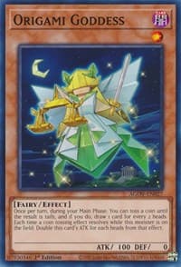 Origami Goddess - Age of Overlord - YuGiOh card