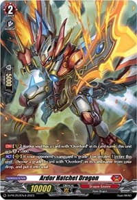 Ardor Hatchet Dragon (Foil) (257) - D Promo Cards - Cardfight Vanguard card
