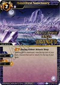 Amethyst Sanctuary (Judge Pack Vol. 3) - Launch & Event Promos - Battle Spirits Saga card