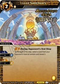 Topaz Sanctuary (Judge Pack Vol. 3) - Launch & Event Promos - Battle Spirits Saga card