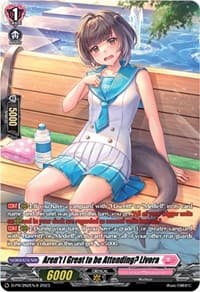 Aren't I Great to be Attending? Livora (Foil) (262) - D Promo Cards - Cardfight Vanguard card