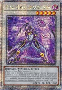 T.G. Over Dragonar (Quarter Century Secret Rare) - Age of Overlord - YuGiOh card