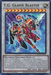 T.G. Glaive Blaster - Age of Overlord - YuGiOh card
