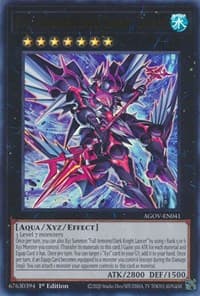 Full Armored Dark Knight Lancer - Age of Overlord - YuGiOh card