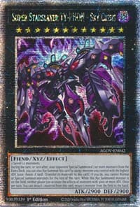 Super Starslayer TY-PHON - Sky Crisis (Quarter Century Secret Rare) - Age of Overlord - YuGiOh card