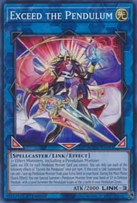 Exceed the Pendulum - Age of Overlord - YuGiOh card