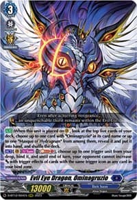 Evil Eye Dragon, Ominagruzio - D-BT12: Evenfall Onslaught - Cardfight Vanguard card