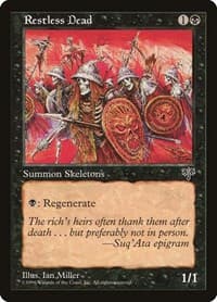 Restless Dead - Mirage - Magic: The Gathering card