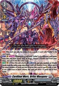 Cardinal Mors, Orfist Masques - D-BT12: Evenfall Onslaught - Cardfight Vanguard card