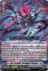 Gore Gravidia, Nordlinger Masques - D-BT12: Evenfall Onslaught - Cardfight Vanguard card