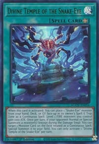 Divine Temple of the Snake-Eye - Age of Overlord - YuGiOh card