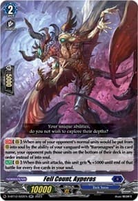 Fell Count, Ayperos - D-BT12: Evenfall Onslaught - Cardfight Vanguard card
