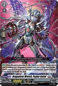 Dragontree Wretch, Psyber Kaitul - D-BT12: Evenfall Onslaught - Cardfight Vanguard card