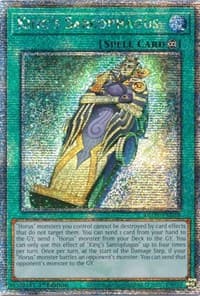 King's Sarcophagus (Quarter Century Secret Rare) - Age of Overlord - YuGiOh card