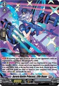 Aurora Battle Princess, Lifle Royar - D-BT12: Evenfall Onslaught - Cardfight Vanguard card