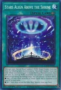 Stars Align Above the Shrine - Age of Overlord - YuGiOh card
