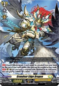 Grandeur Edge Dragon - D-BT12: Evenfall Onslaught - Cardfight Vanguard card